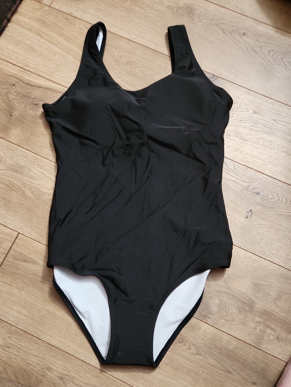 Brand New Classic Black One-Piece Swimsuit - Women